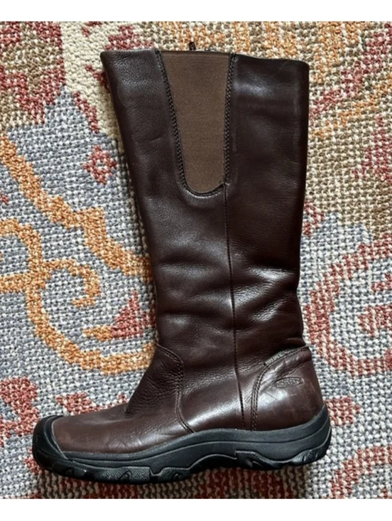 Keen Silverton Java Ladies Brown Boots Size 7 - Picture 7 of 12